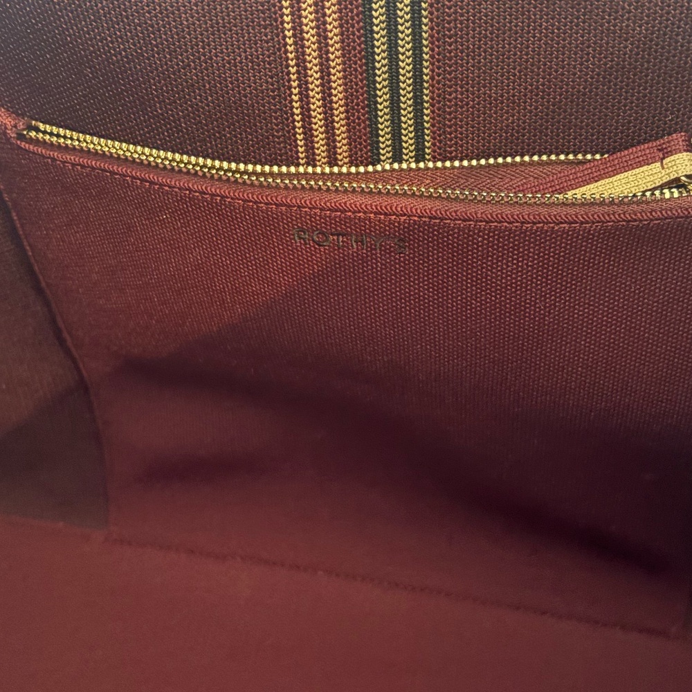 Rothy’s Lightweight Mega Tote Signature Brown - Picture 5 of 7